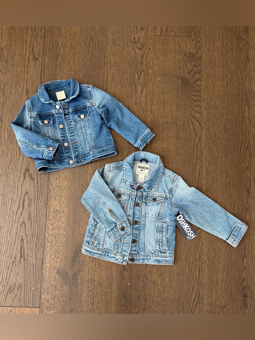 OshKosh B'gosh and first impression Denim Jean Jacket Bundle-Size 2t 24m
